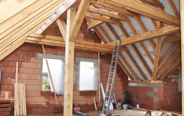 Newton Peveril attic trusses