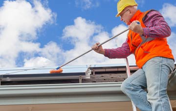 Newton Peveril soft wash roof cleaning